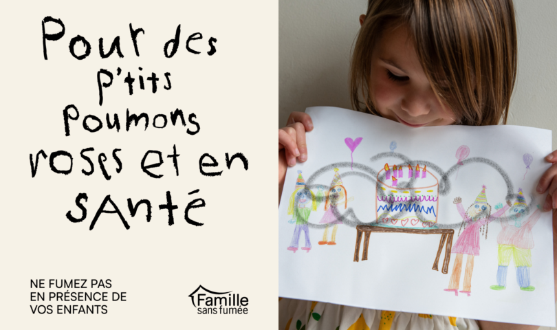 Campagne Famille sans fumée : les enfants méritent de grandir en santé